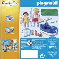 Køb PLAYMOBIL Family Fun Badegæst med badering billigt på Legen.dk!