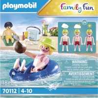 Køb PLAYMOBIL Family Fun Badegæst med badering billigt på Legen.dk!