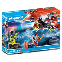 Køb PLAYMOBIL City Action Skibsredning: Dykkerbjergning med redningsdrone billigt på Legen.dk!