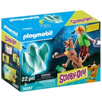 Køb PLAYMOBIL Scooby Doo! Scooby & Shaggy med spøgelse billigt på Legen.dk!