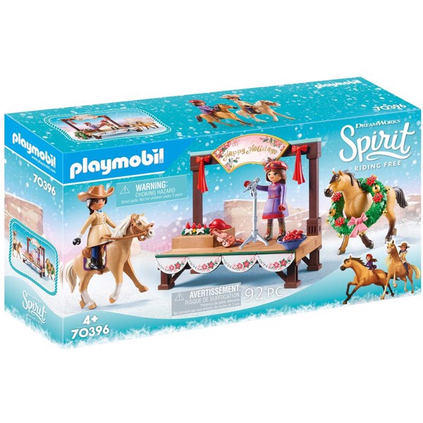 Køb PLAYMOBIL Spirit Julekoncert billigt på Legen.dk!