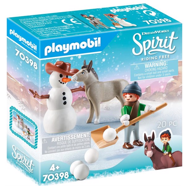 Køb PLAYMOBIL Spirit Snesjov med Snips & Hr. Gulerod billigt på Legen.dk!