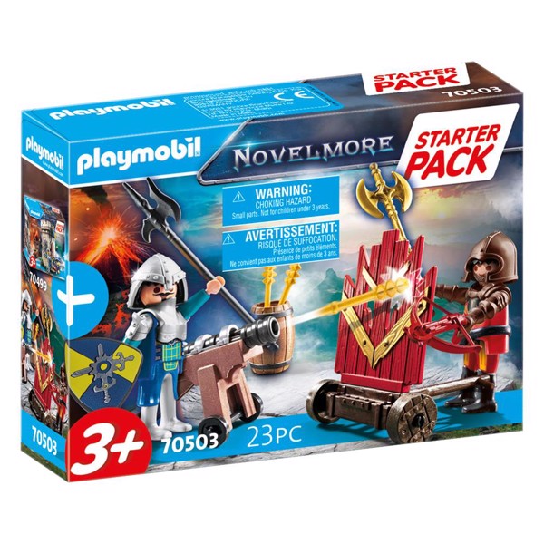 Køb PLAYMOBIL Knights Startpakke Novelmore Ekstraudstyr billigt på Legen.dk!