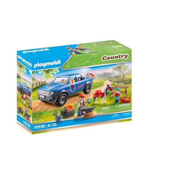 Køb PLAYMOBIL Country Mobile Farrier billigt på Legen.dk!