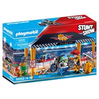 Køb PLAYMOBIL Stunt Show Stuntshow Værkstedstelt billigt på Legen.dk!