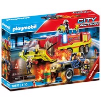 Køb PLAYMOBIL City Action - Brandvæsensindsats med slukningsfartøj billigt på Legen.dk!