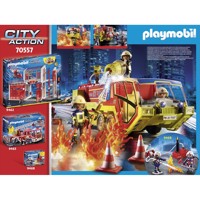 Køb PLAYMOBIL City Action - Brandvæsensindsats med slukningsfartøj billigt på Legen.dk!