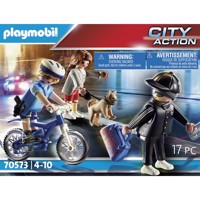 Køb PLAYMOBIL City Action Politicykel: Forfølgelse af lommetyven billigt på Legen.dk!