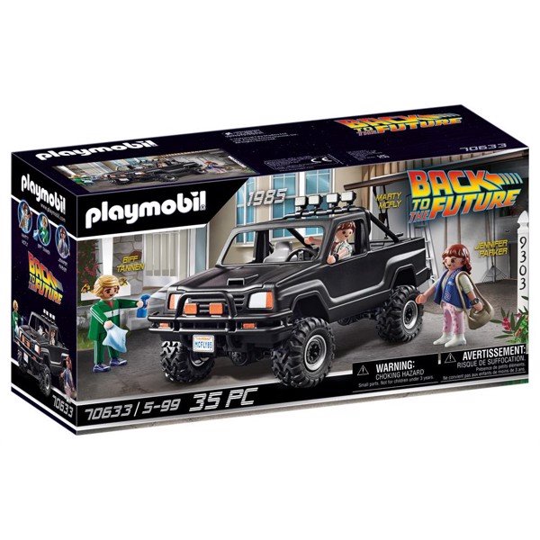 Køb PLAYMOBIL Back to the future Back to the Future Marty’s Pickup Truck billigt på Legen.dk!