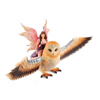 Køb Schleich Fairy in Flight on Glam Owl billigt på Legen.dk!