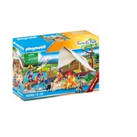 Køb PLAYMOBIL Family Fun Familie på campingtur billigt på Legen.dk!