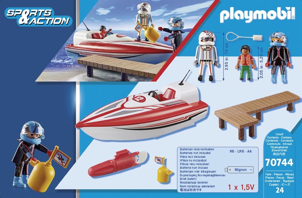 Køb PLAYMOBIL Speedbåd med undervandsmotor