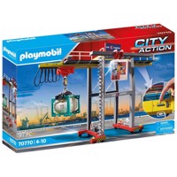 Køb PLAYMOBIL City Action Fragtkran med container billigt på Legen.dk!