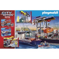 Køb PLAYMOBIL City Action Fragtkran med container billigt på Legen.dk!