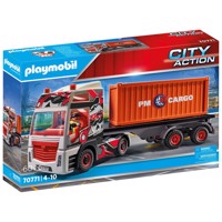 Køb PLAYMOBIL City Action Lastbil med container billigt på Legen.dk!