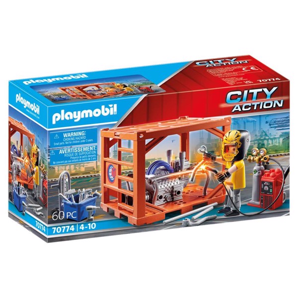 Køb PLAYMOBIL City Action Containerproducent billigt på Legen.dk!