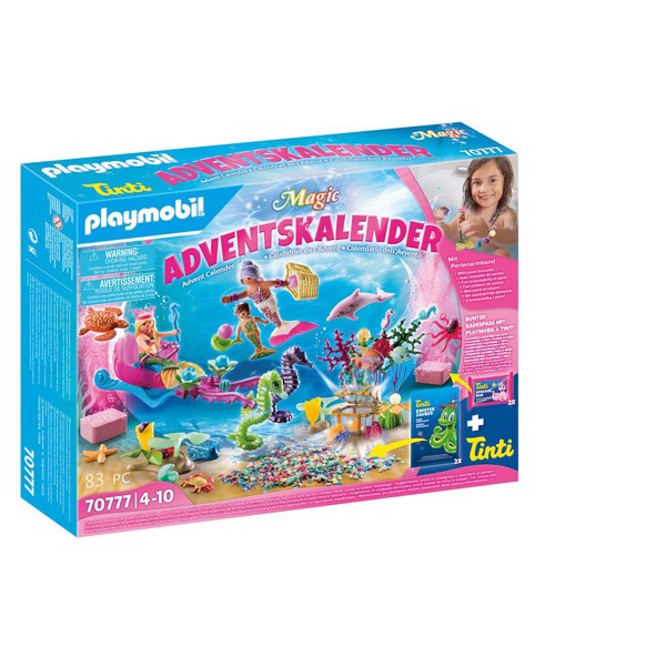 Køb PLAYMOBIL Julekalender Bathtime Fun Magical Mermaids på Legen.dk!