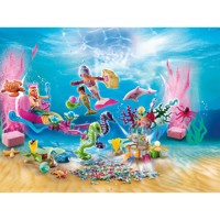 Køb PLAYMOBIL Julekalender Bathtime Fun Magical Mermaids billigt på Legen.dk!
