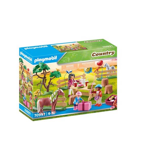 Køb PLAYMOBIL Country Børnefødselsdag på rideskolen billigt på Legen.dk!