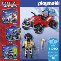 Køb PLAYMOBIL City Action Brandvæsen - Speed Quad billigt på Legen.dk!