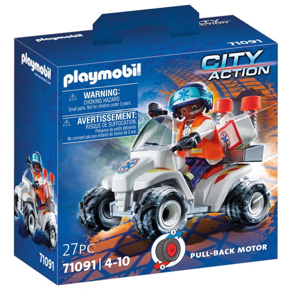 Køb PLAYMOBIL City Life Redningstjeneste - Speed Quad billigt på Legen.dk!