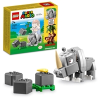 Køb LEGO Super Mario Næsehornet Rambi – udvidelsessæt billigt på Legen.dk!