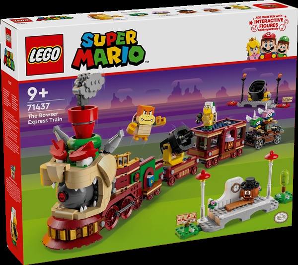 Køb LEGO Super Mario Bowser Express-toget billigt på Legen.dk!