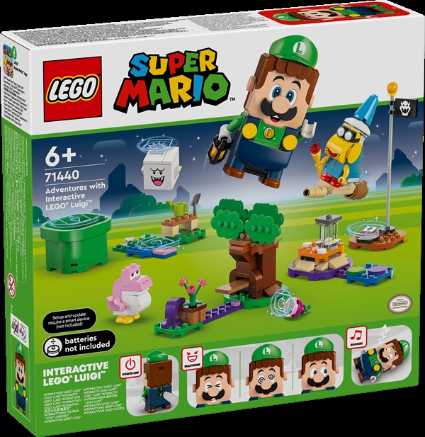 Køb LEGO Super Mario Eventyr med interaktiv LEGO Luigi billigt på Legen.dk!
