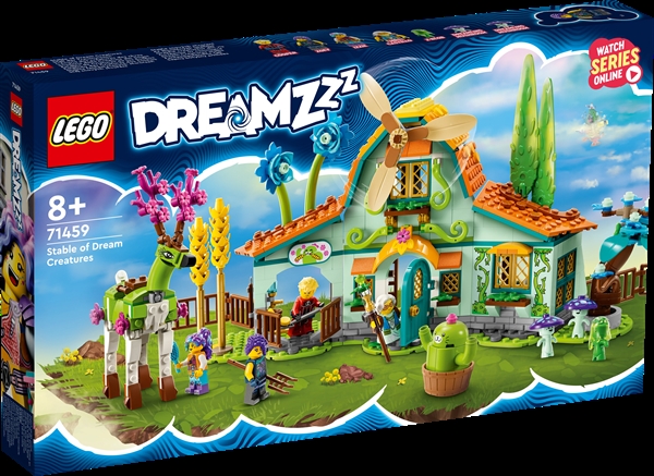 Køb LEGO DREAMZzz Drømmevæsen-stald billigt på Legen.dk!