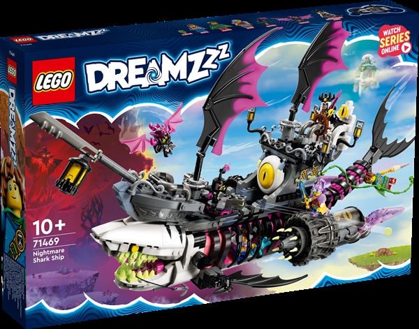 Køb LEGO DREAMZzz Mareridtshajskib billigt på Legen.dk!