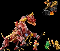 Køb LEGO Ninjago Forvandlings-lavadragen Heatwave billigt på Legen.dk!