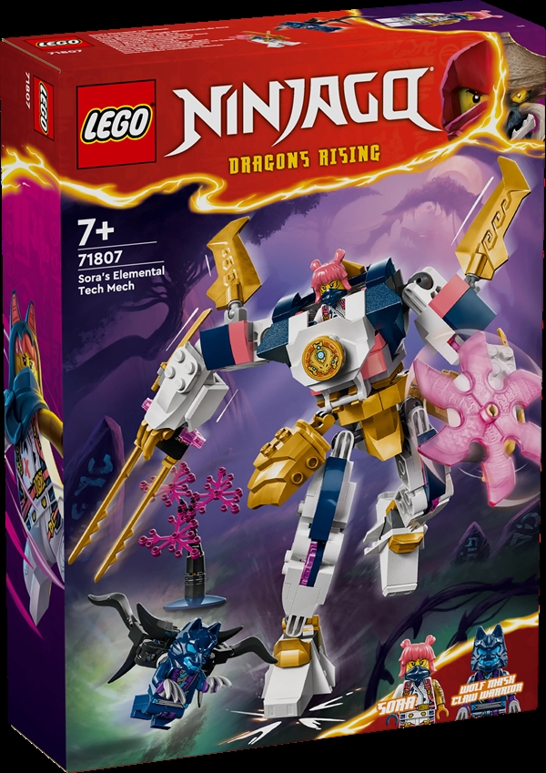 Køb LEGO Ninjago Soras tech-elementrobot billigt på Legen.dk!