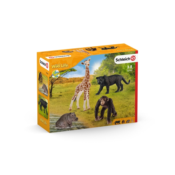 Køb Schleich Schleich Wild Life 4pack Animals billigt på Legen.dk!