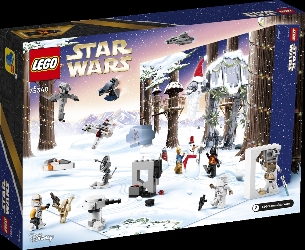 øjenvipper Afrika Lily Køb LEGO Star Wars Julekalender 2022 billigt på Legen.dk!