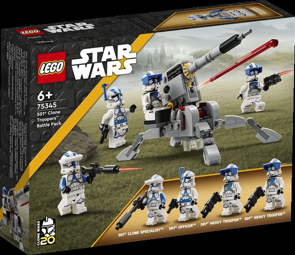 Køb LEGO Star Wars Battle Pack med klonsoldater fra 501. legion billigt på Legen.dk!
