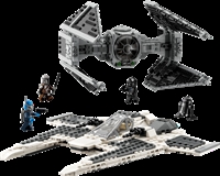 Køb LEGO Star Wars Mandaloriansk Fang-jager mod TIE Interceptor  billigt på Legen.dk!