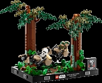 Køb LEGO Star Wars Diorama med speederjagt på Endor  billigt på Legen.dk!