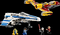 Køb LEGO Star Wars Den Ny Republiks E-wing mod Shin Hatis stjernejager billigt på Legen.dk!