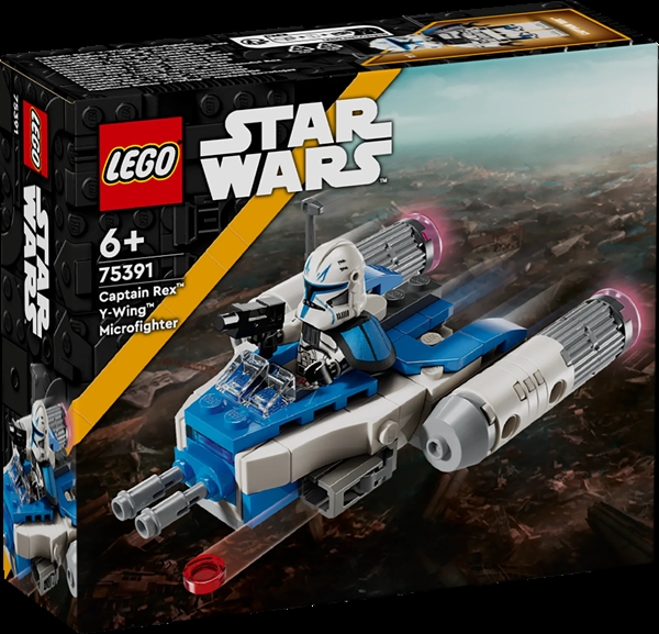Køb LEGO Star Wars Microfighter af kaptajn Rex\' Y-wing billigt på Legen.dk!