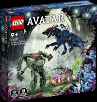 Køb LEGO Avatar Neytiri og thanator mod Quaritch i AMP-dragt billigt på Legen.dk!