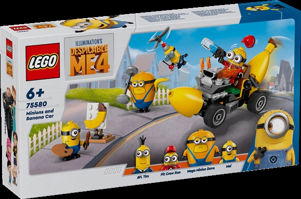 Køb LEGO Minions Minions og bananbil billigt på Legen.dk!
