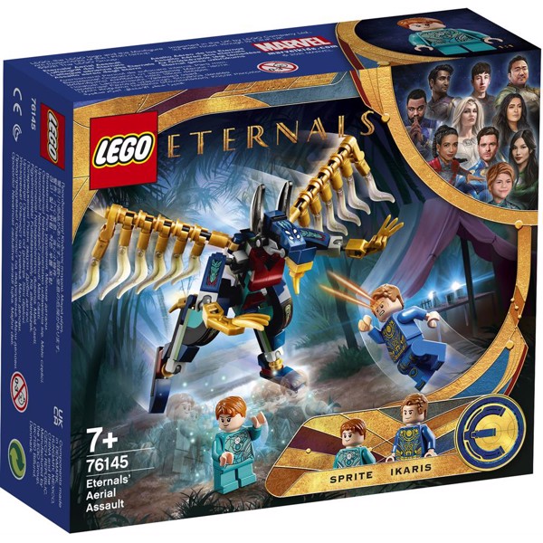 Køb LEGO Super Heroes Eternals\' Aerial Assault billigt på Legen.dk!