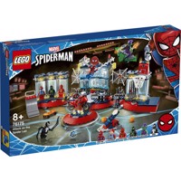 Køb LEGO Super Heroes Angreb på Spider-tilholdsstedet billigt på Legen.dk!