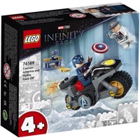 Køb LEGO Super Heroes Captain America og Hydra Face-Off billigt på Legen.dk!