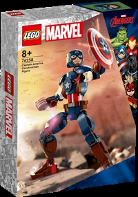 Køb LEGO Super Heroes Byg selv-figur af Captain America billigt på Legen.dk!