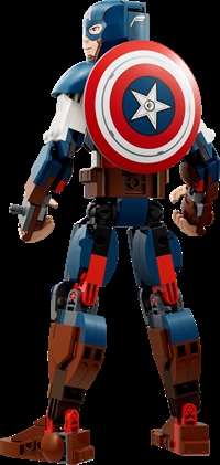 Køb LEGO Super Heroes Byg selv-figur af Captain America billigt på Legen.dk!