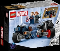 Køb LEGO Super Heroes Black Widow og Captain Americas motorcykler billigt på Legen.dk!