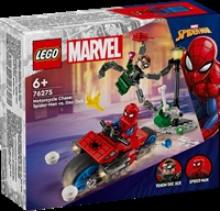 Køb LEGO Super Heroes Motorcykeljagt: Spider-Man mod Doc Ock billigt på Legen.dk!