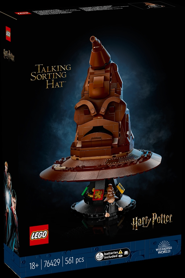 Køb LEGO Harry Potter Talende Fordelingshat billigt på Legen.dk!