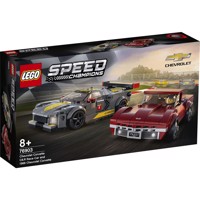 Køb LEGO Speed Champions Chevrolet Corvette C8.R-racerbil og 1968 Chevrolet Corvette billigt på Legen.dk!